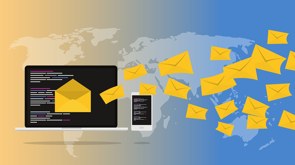 Emails sent worldwide