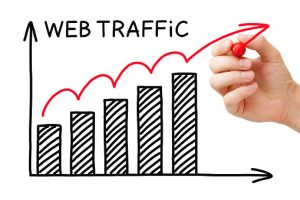 web traffic diagram