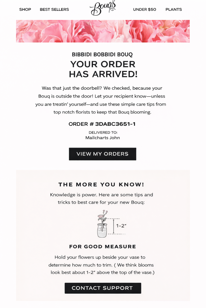 Delivered Notification