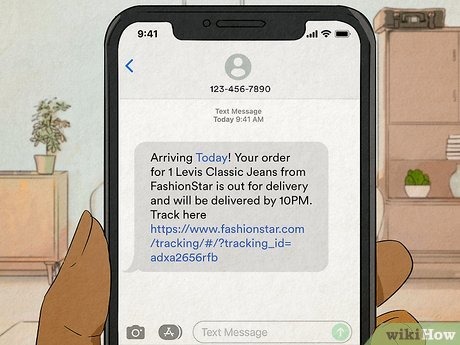 Out for Delivery Message