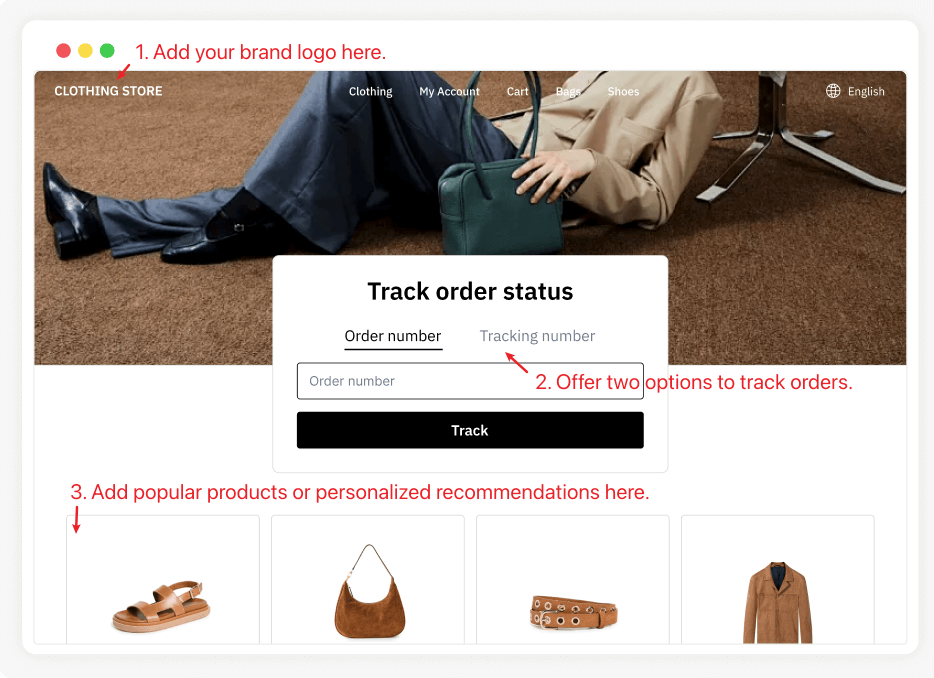 How to create an effective branded tracking page